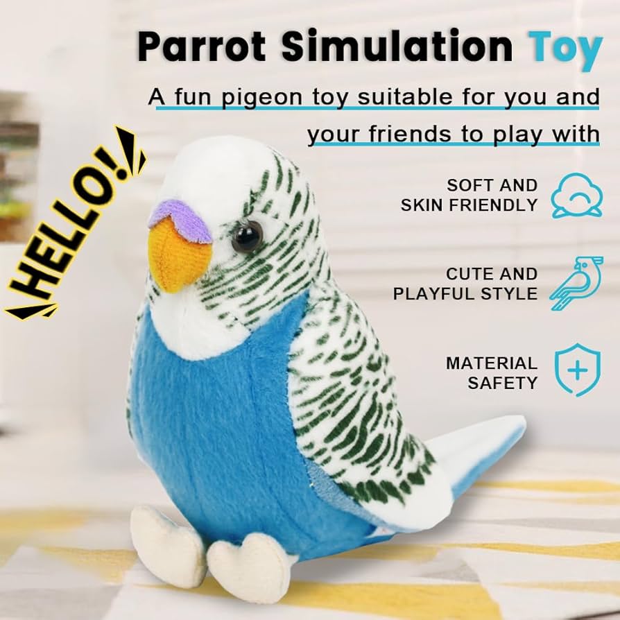 Amazon.co.jp: ZHUANDAREN インコ ぬいぐるみ ソフトぬいぐるみ